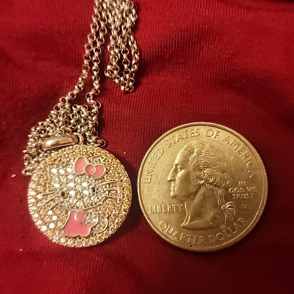 Hello Kitty Diamonique Necklace